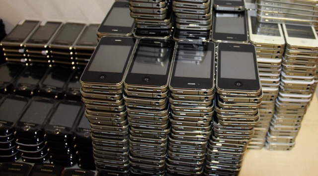 'Habur'da Cep Telefonu Operasyonu'