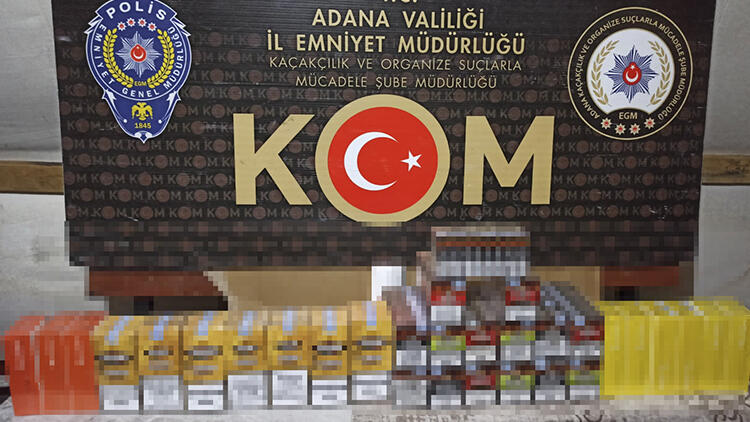Adana'da kaçakçılık operasyonu'nda 6 Gözaltı