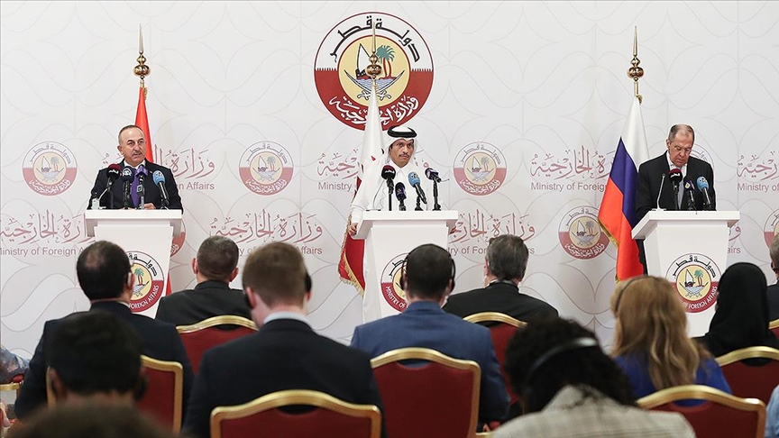 Çavuşoğlu: Türkiye Suriye'nin toprak bütünlüğünü savunmaya devam edecek