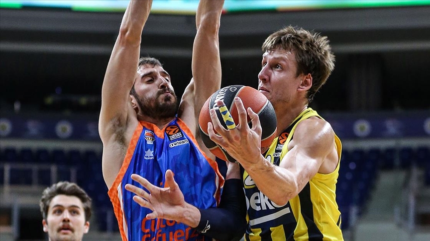 Fenerbahçe Beko Valencia Basket deplasmanında mağlup oldu