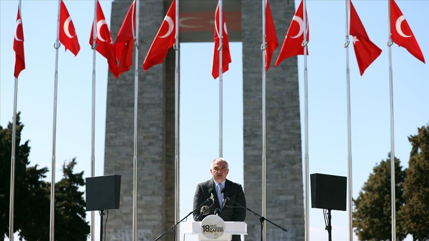 Ersoy: Çanakkale, çıkarlar üzerine kurulan birlikteliklerin, asırlara kök salmış kardeşliklere yenildiği yerdir