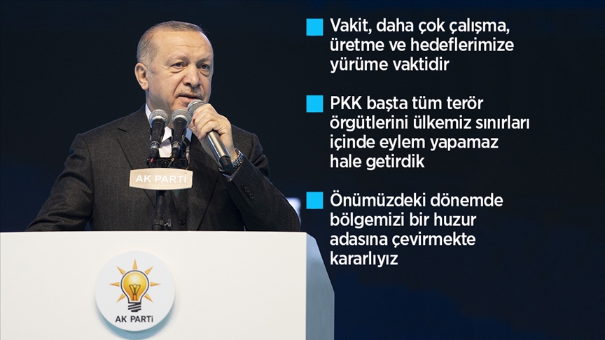 Erdoğan: Türkiye’yi önce 2023 hedeflerine, ardından da 2053 vizyonuna Cumhur İttifakı'yla kavuşturacağız
