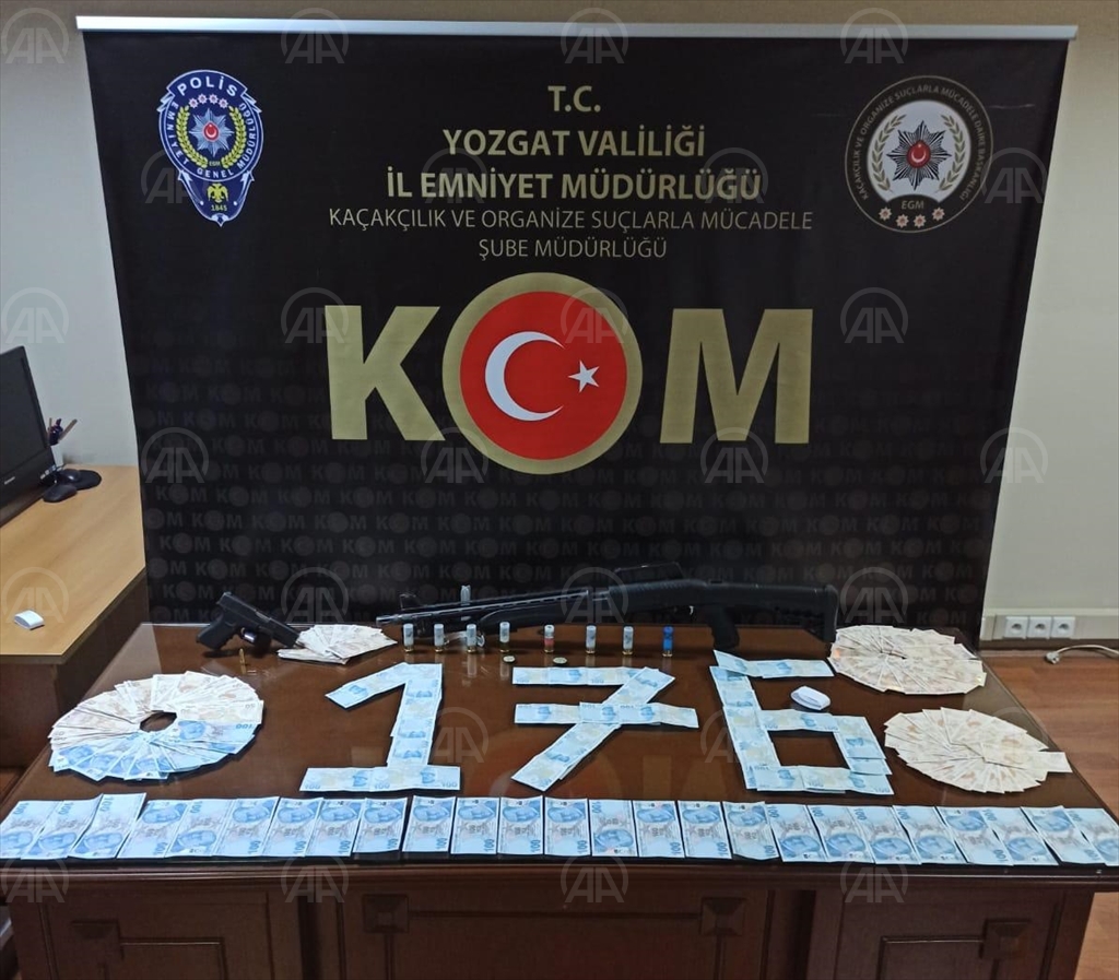 Yozgat'ta sahte para operasyonunda 3 zanlı yakalandı