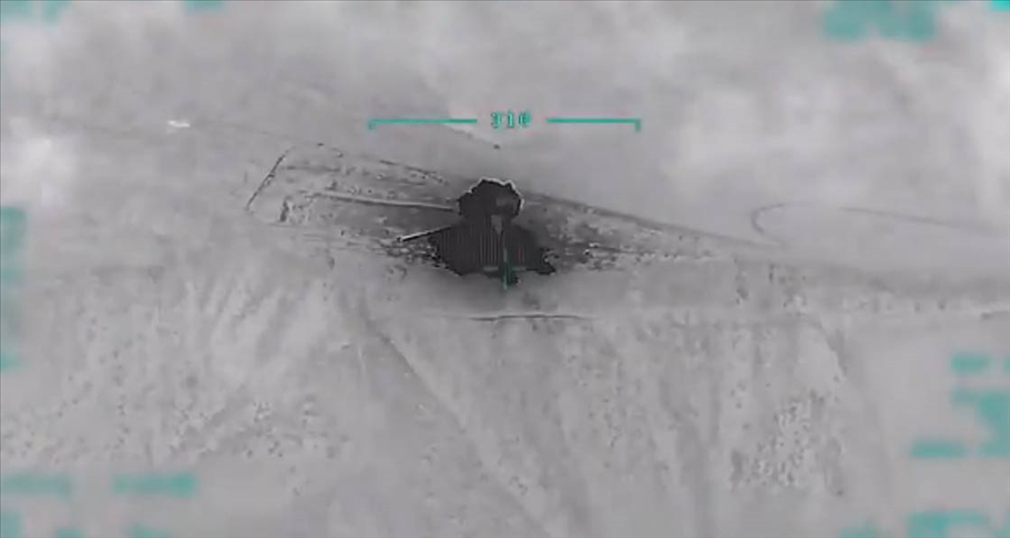 Kandil bölgesinde tespit edilen 4 hedef hava harekatıyla etki altına alındı