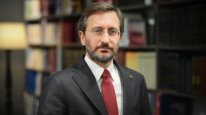 Altun: Türkiye, haklı davalarında Filistin'in yanında durmaya devam edecektir