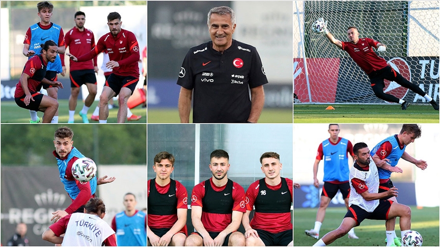 A Milli Futbol Takımı'nda EURO 2020 mesaisi sürüyor