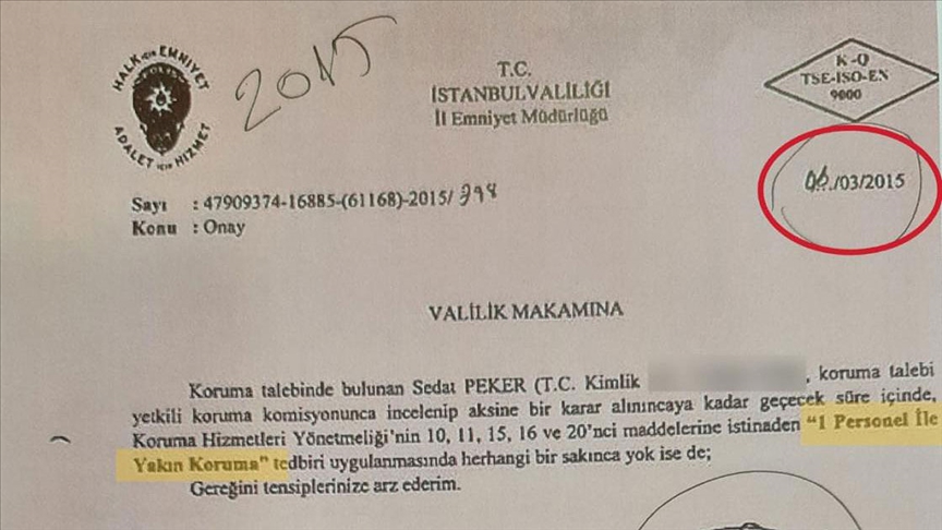 Sedat Peker'e 'DHKP-C tehdidi' bahanesiyle verilen koruma kararında FETÖ izi tespit edildi