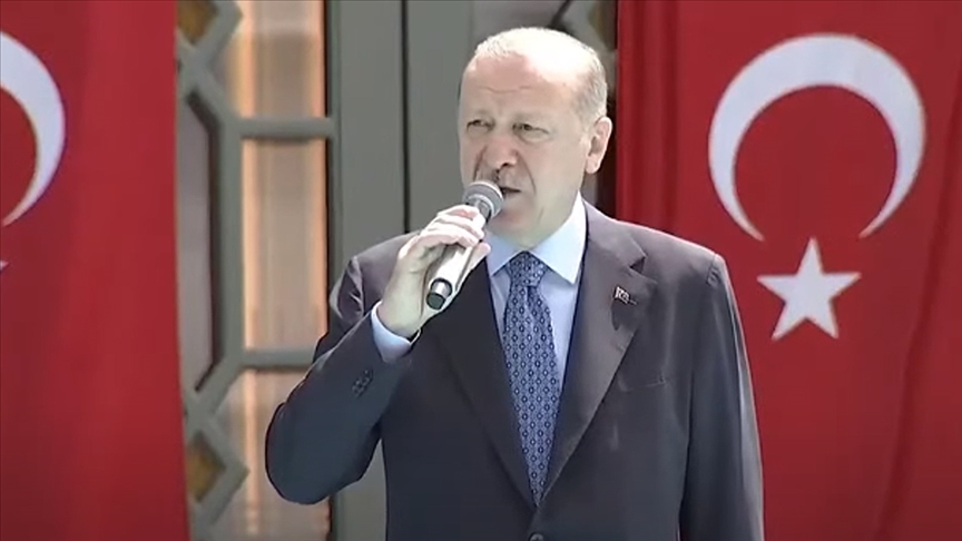 Cumhurbaşkanı Erdoğan: Taksim Camimiz, İstanbul'un sembolleri arasındaki seçkin yerini şimdiden almıştır