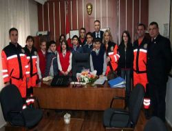 Niğdeli Öğrencilerden İl Afet Ve Acil Durum Müdürlüğü'ne Ziyaret