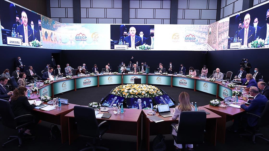 Güneydoğu Avrupa İşbirliği Süreci Zirvesi Dışişleri Bakanları Toplantısı Antalya'da başladı