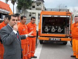 Osmaniye'de Doğal Afetle Mücadele Malzemeleri Sergilendi