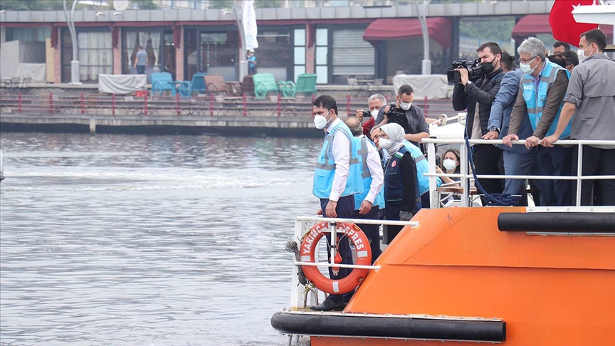 İstanbul'da müsilaj temizleme çalışmaları sürüyor..