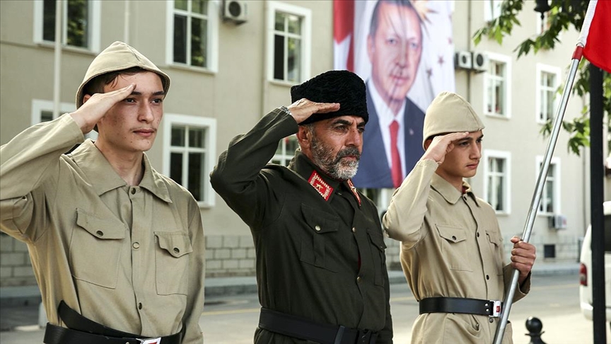 Tokat'ta 'onbeşliler'den 251 şehit için 251 dakika saygı nöbeti