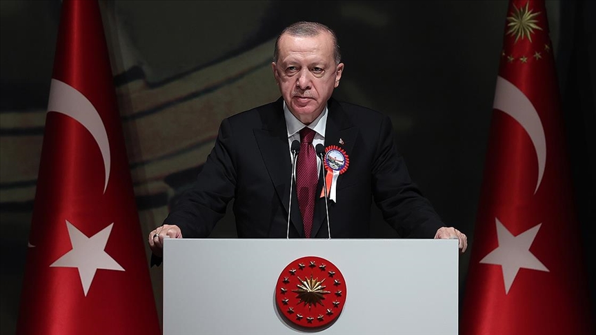 Erdoğan: Türkiye'nin savunma sanayisinde katettiği mesafe tüm dünyanın örnek aldığı bir başarı hikayesidir