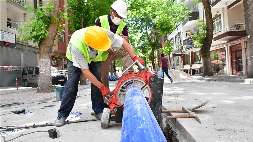 Başkentte asbestli boruların değiştirilmesi çalışmaları devam ediyor