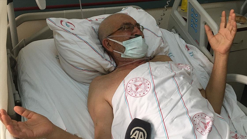 Hastanede tedavileri süren yaralılar Manavgat'taki yangında yaşadıklarını anlattı