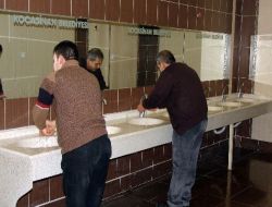 Kocasinan Belediyesi Yeraltı Çarşısı'nda Tuvaletleri Yeniledi