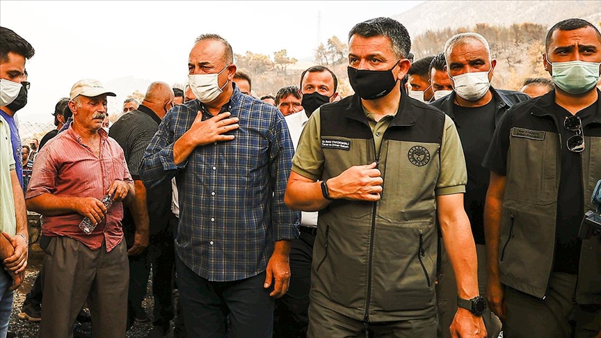 Bakan Pakdemirli: 33 ilde 167 yangın kontrol altına alındı
