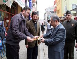 Giresun Valisi Yaman Eynesil'de İncelemelerde Bulundu