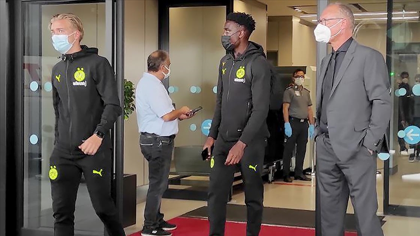 Borussia Dortmund, Beşiktaş maçı için İstanbul'da!