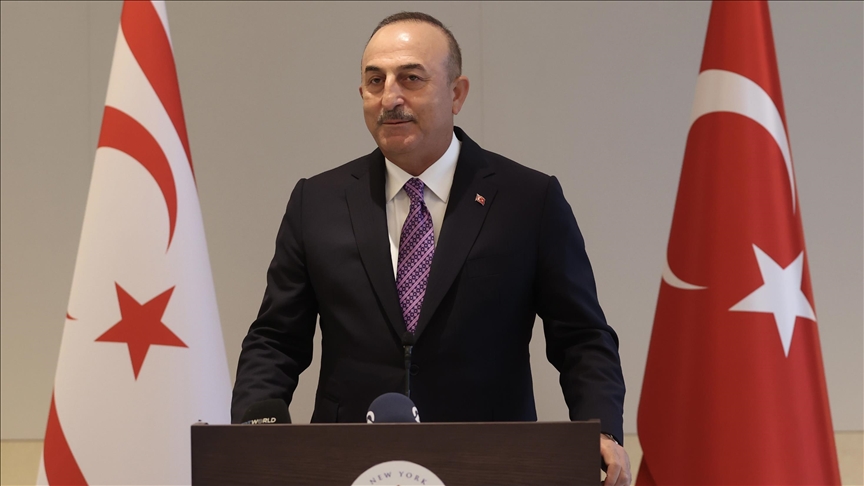 Dışişleri Bakanı Çavuşoğlu: Milli davamız Kıbrıs'ı birlikte sonuna kadar savunmaya devam edeceğiz