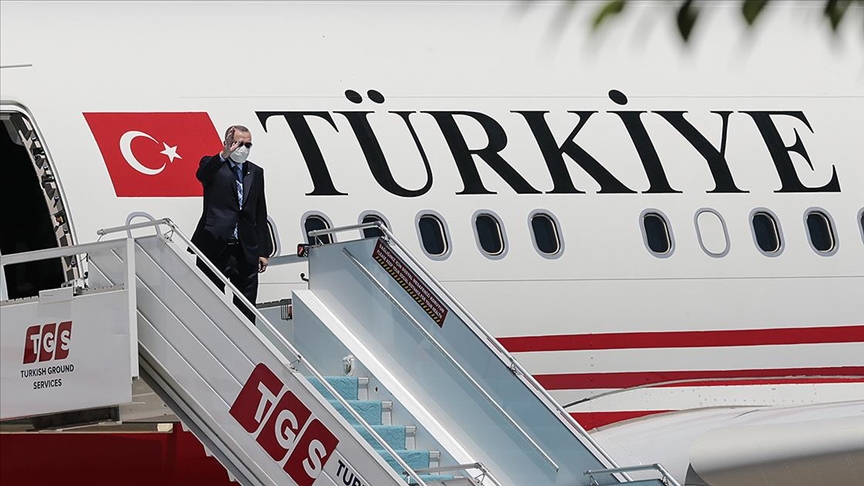 Cumhurbaşkanı Erdoğan Rusya'ya gitti