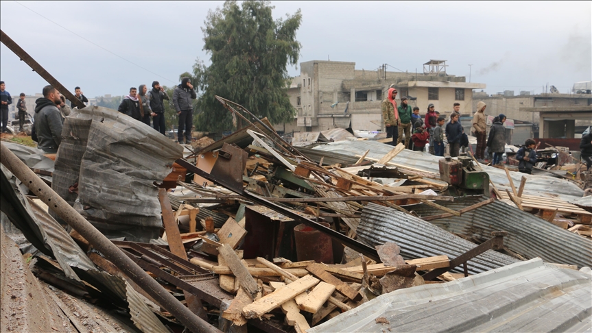 "Afrin'de YPG/PKK'nın bombalı terör saldırısında 3 sivil öldü, 10 sivil yaralandı"