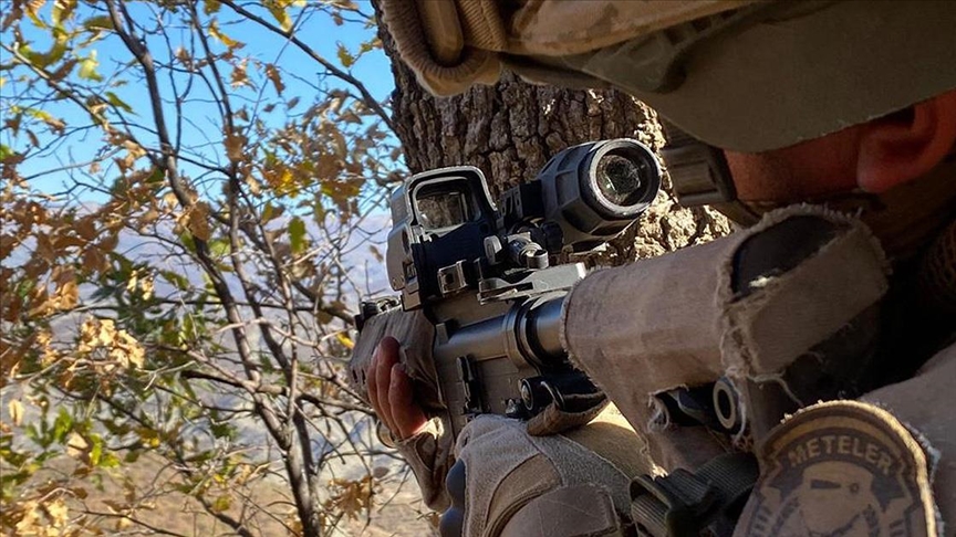 Eren Kış-1 Bestler-Dereler Operasyonu'nda 2 terörist etkisiz hale getirildi