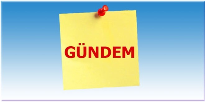 25-11-2021 / PERŞEMBE GÜNDEMİ