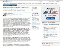 The Guardian: Soykırım Olup Olmadığına Karar Vermek Senato'nun İşi Değil