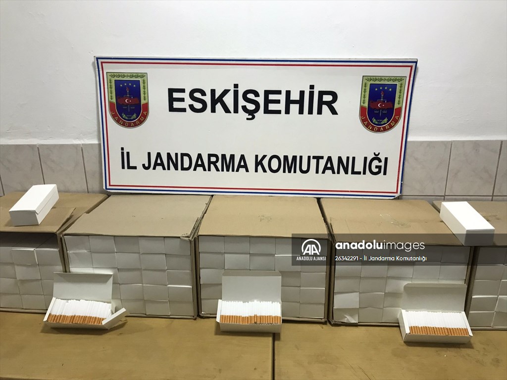 Eskişehir'de Kaçak Sigara Operasyonu