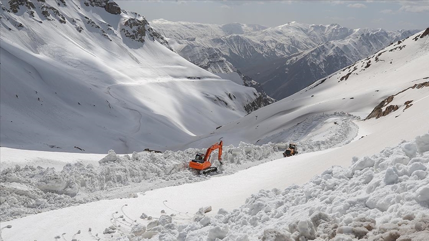 AFAD, Van-Çatak yolu güzergahında 168 çığ patikası tespit etti!