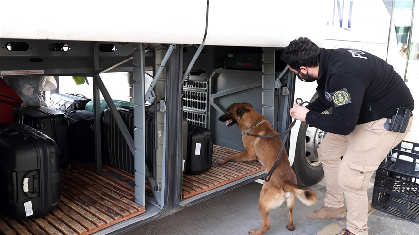Yılbaşı öncesi AŞTİ'de 'Güven Huzur' uygulaması yapıldı