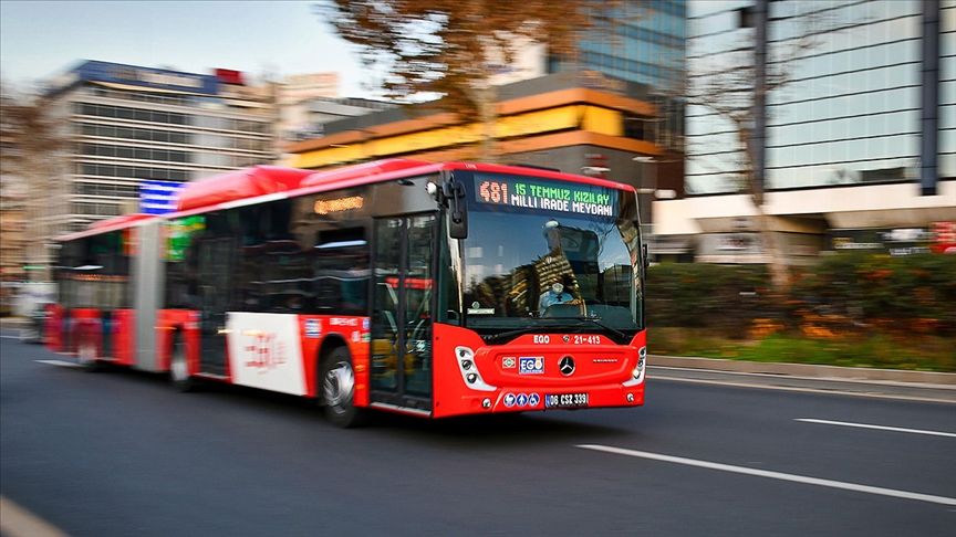 Başkentte toplu taşımaya ZAM