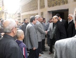 BDP'li Milletvekilleri Cizre'de Taziye Ziyaretinde Bulundu