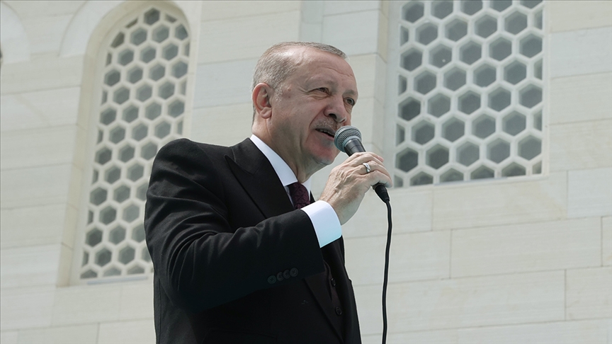 Cumhurbaşkanı Erdoğan, 'Prof. Dr. Osman Öztürk İncirli Bostan Camii'nin açılışını gerçekleştirdi