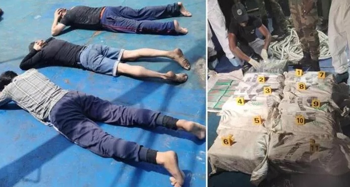 Türk Bayraklı Balıkçı Teknesinde 528 Kilogram Kokain ele geçirildi!