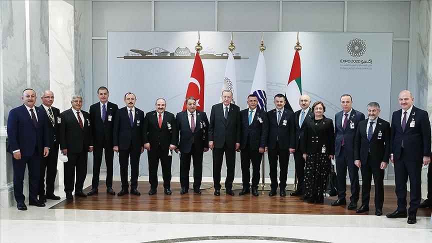 Erdoğan: Dubai Expo'yu yeni bir geleceği hep beraber kurmak için bir çağrı olarak değerlendiriyorum
