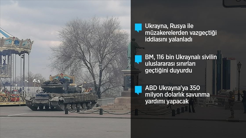 Rus ordusuna Ukrayna'da bütün istikametlerde saldırıya geçme emri verildi