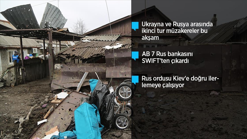 Rusya'nın Ukrayna'ya askeri müdahalesi 7. Gününde