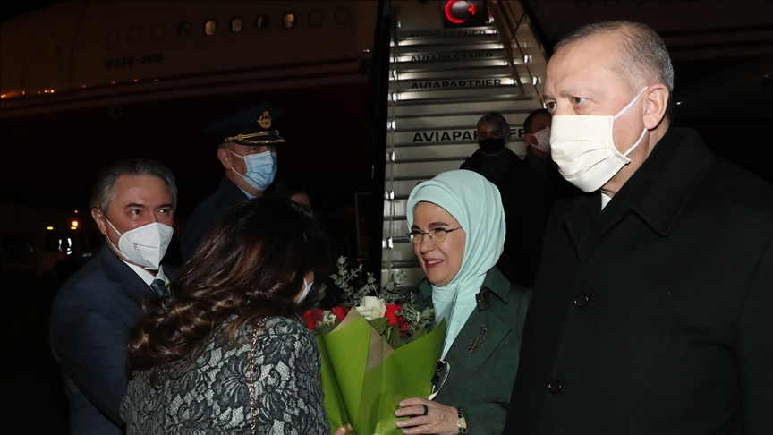 Cumhurbaşkanı Erdoğan Belçika'da..