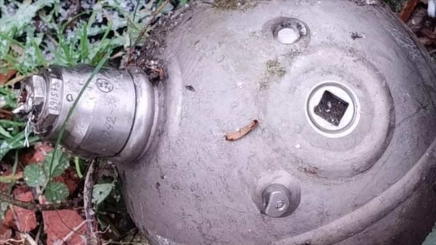 Samsun’da sahilde Rus yapımı denizaltı malzemesi bulundu