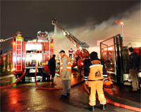 Atatürk Havalimanı'nda yangın paniği