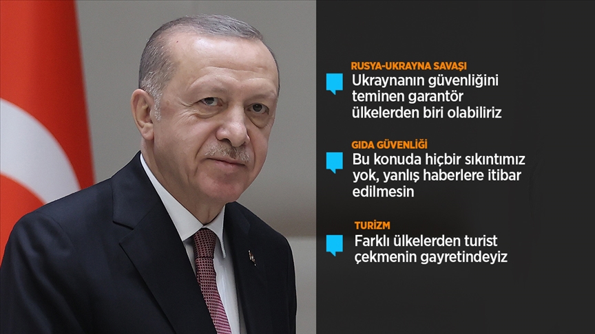 Cumhurbaşkanı Erdoğan: Putin ve Zelenskiy ile görüşme yapma kararlılığım var