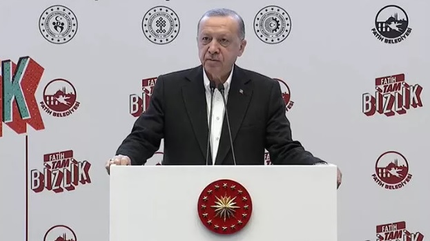 Cumhurbaşkanı Erdoğan 'Fatih'te Genç Projeler' programında konuştu