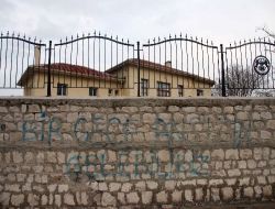 Konya'da Duvarlara 'bir Gece Ansızın Gelebiliriz' Yazıldı