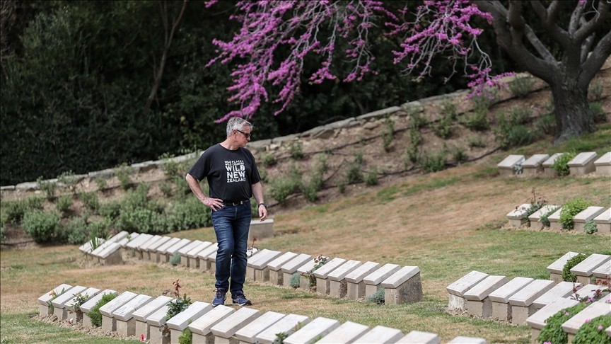 Anzak askerlerin torunları Çanakkale'den dünyaya barış mesajı verdi