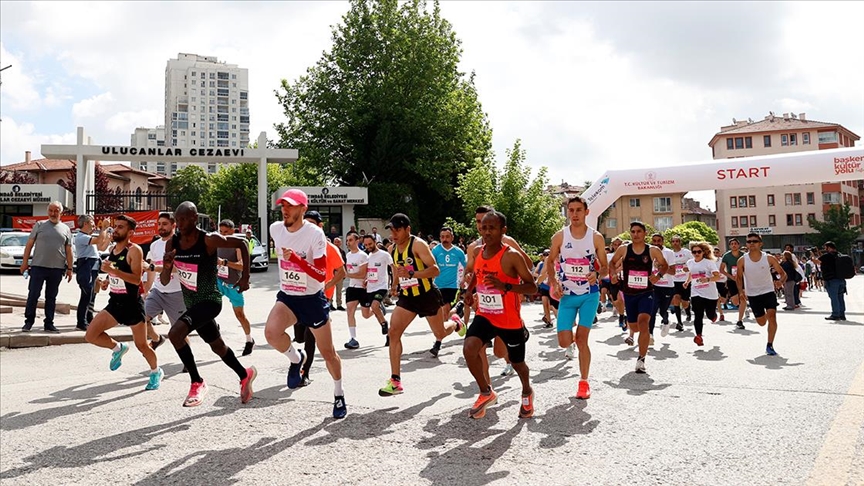 Başkent Kültür Yolu Koşusu, Ankara'da yapıldı
