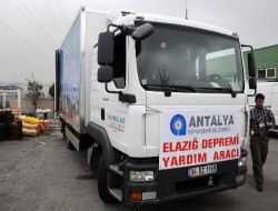 Antalya Büyükşehir Belediyesi'nden Depremzedelere Yardım
