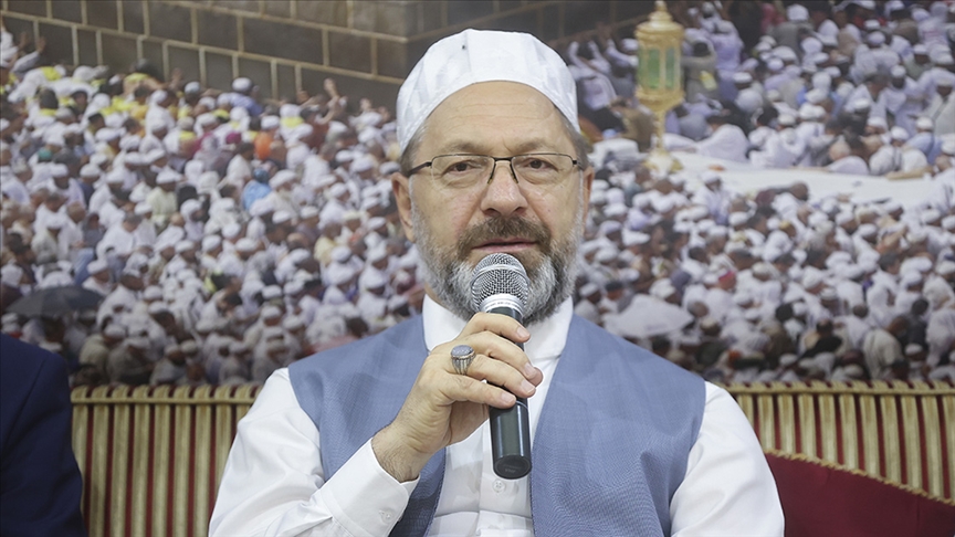 Erbaş: Fitne ve tefrika çıkartılarak kardeşliğimizin zayıflatılmasına müsaade edemeyiz